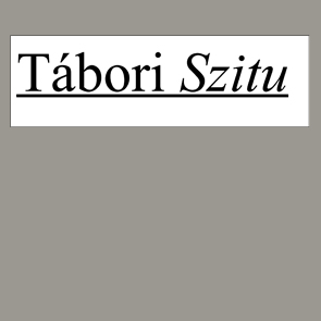 Tabori Szitu lead